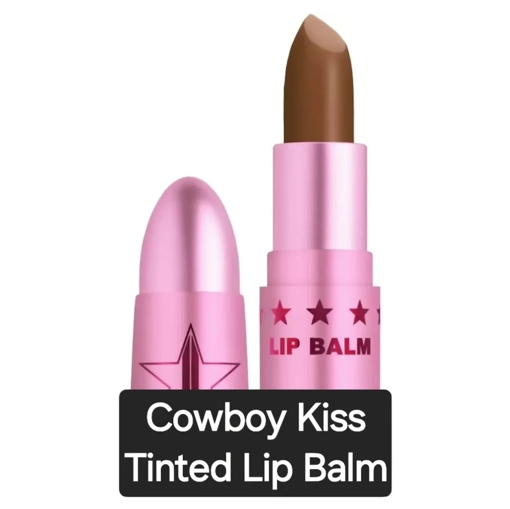 Moisturizing Caramel Tinted Lip Balm By Jeffree Star In Cowboy Kiss NIB